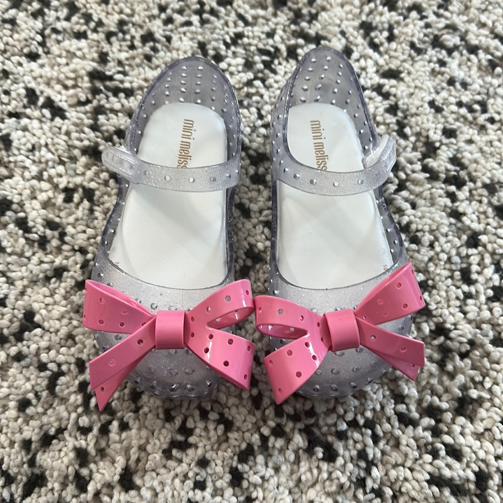 Mini melissa shoes US 9 small kid